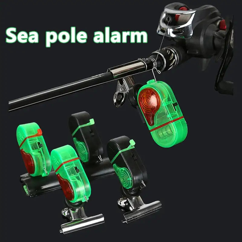 Highly Sensitive Fish Bite Alarm Clip On With LED Indicator