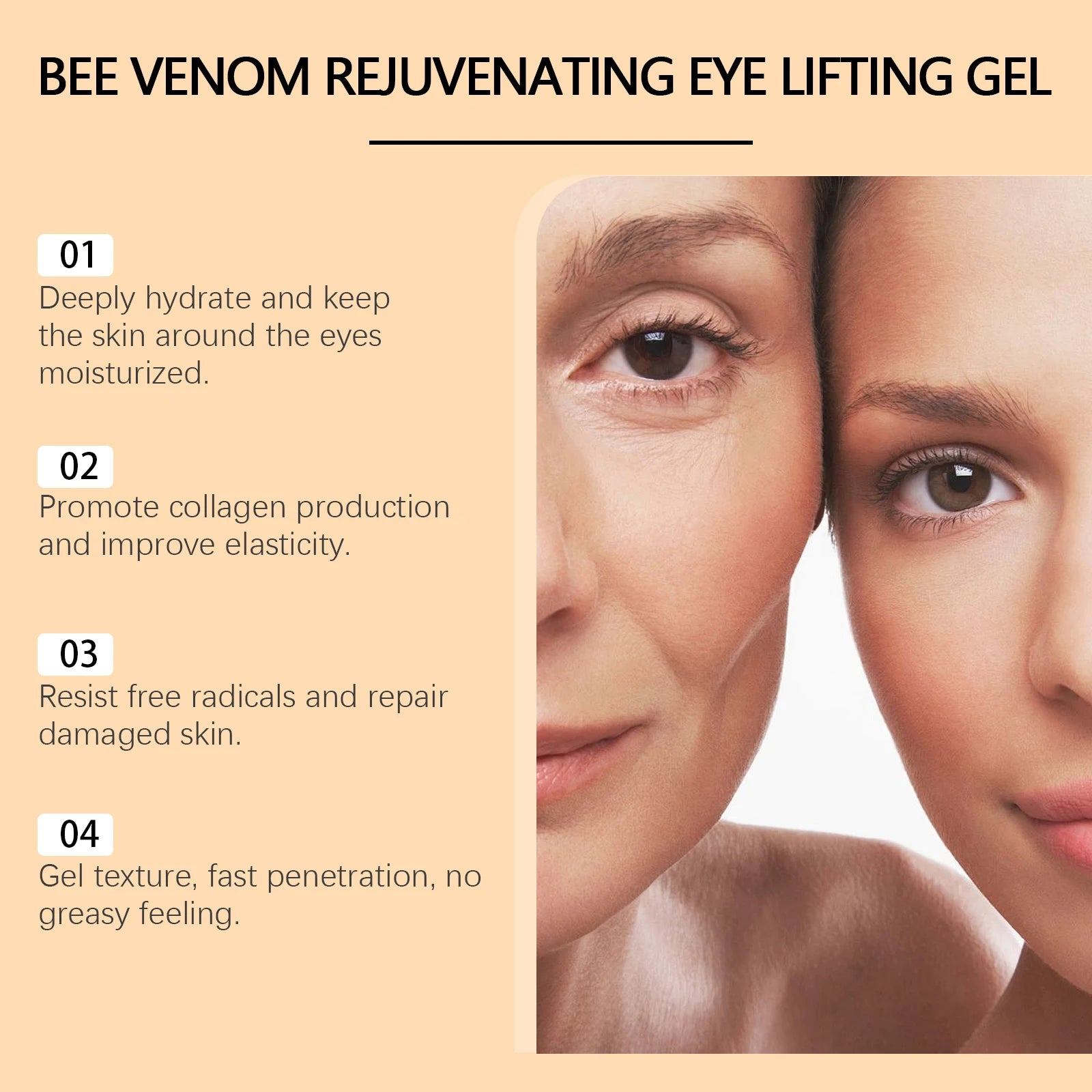 Bee Venom Eye Cream &ndash; Anti-Aging Hydration and Firming
