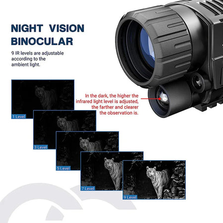 Powerful Monocular Night Vision 200M &ndash; Low Light Performance