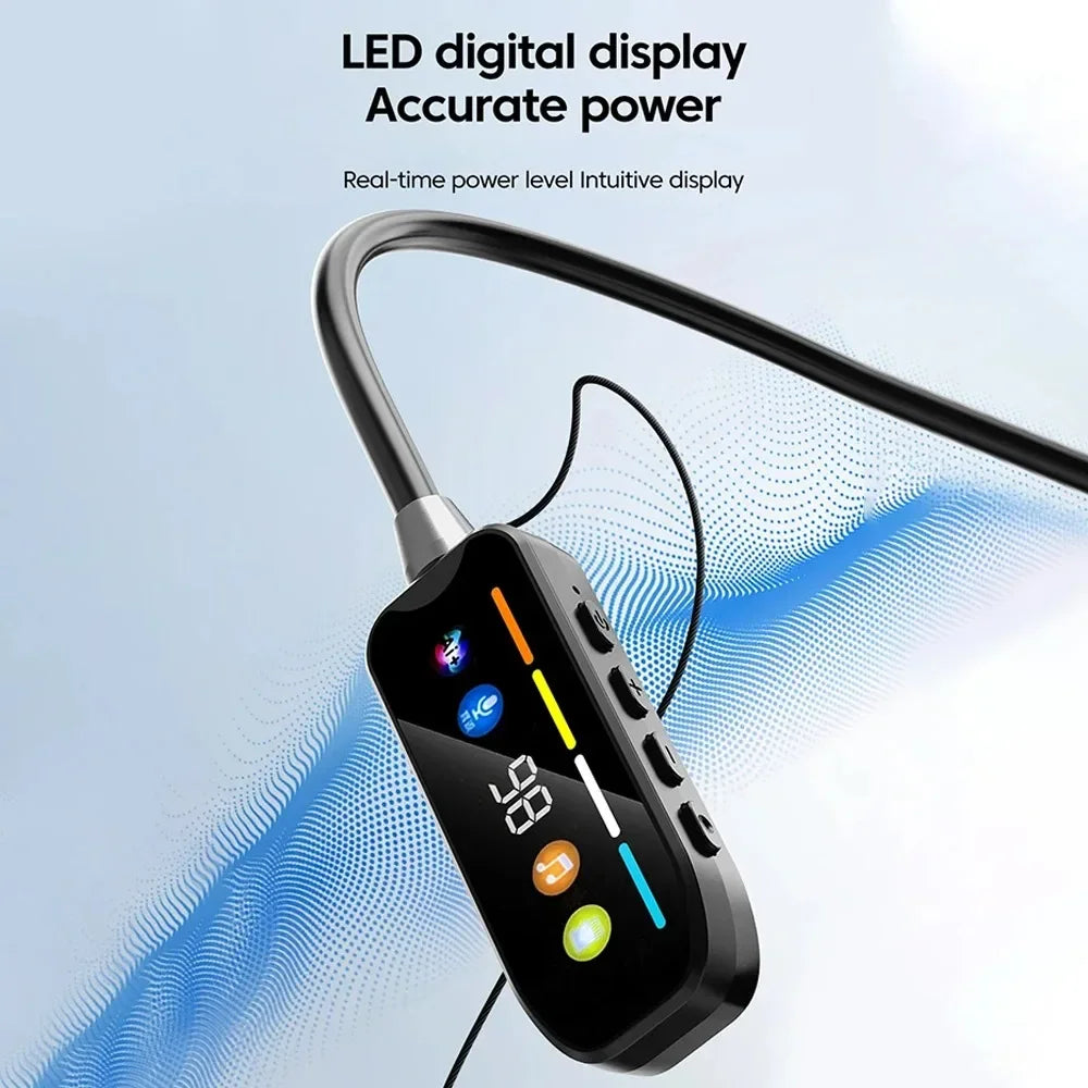 HD Screen Bluetooth 5.4 Headphones &ndash; Noise Canceling