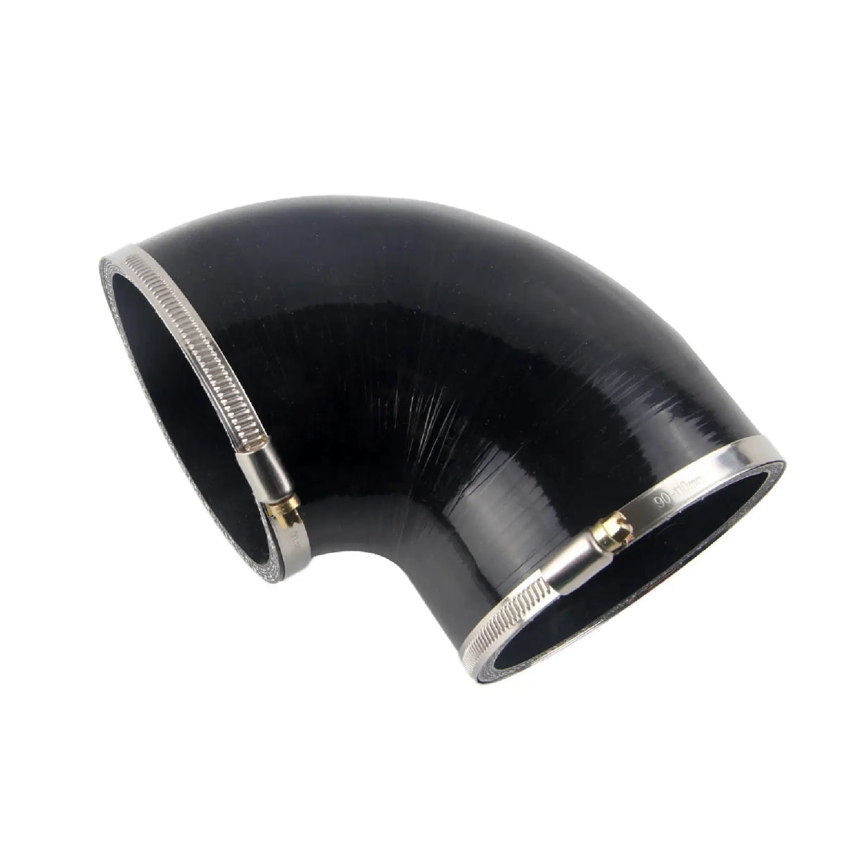 PIKBUK Silicone Elbow Silicone Hose Turbo Coupler Intake Pipe 4" Inch 102mm 90 Degree Black by InterCyprus Trading Ltd