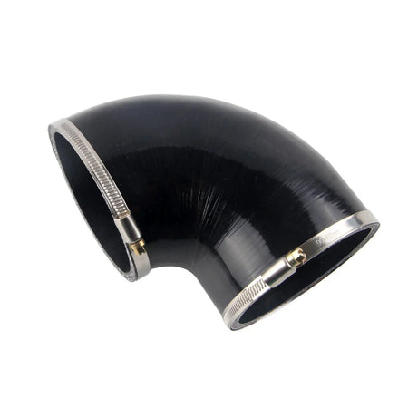 PIKBUK Silicone Elbow Silicone Hose Turbo Coupler Intake Pipe 4" Inch 102mm 90 Degree Black by InterCyprus Trading Ltd