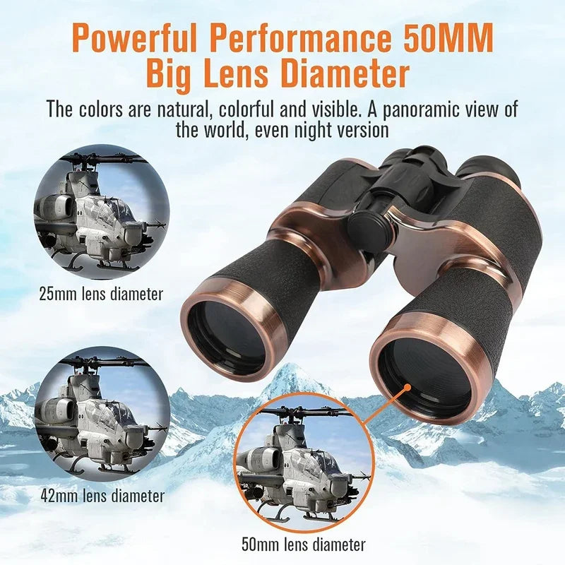 Professional 10x50 Binoculars &ndash; Ultra Clear Coated Optics