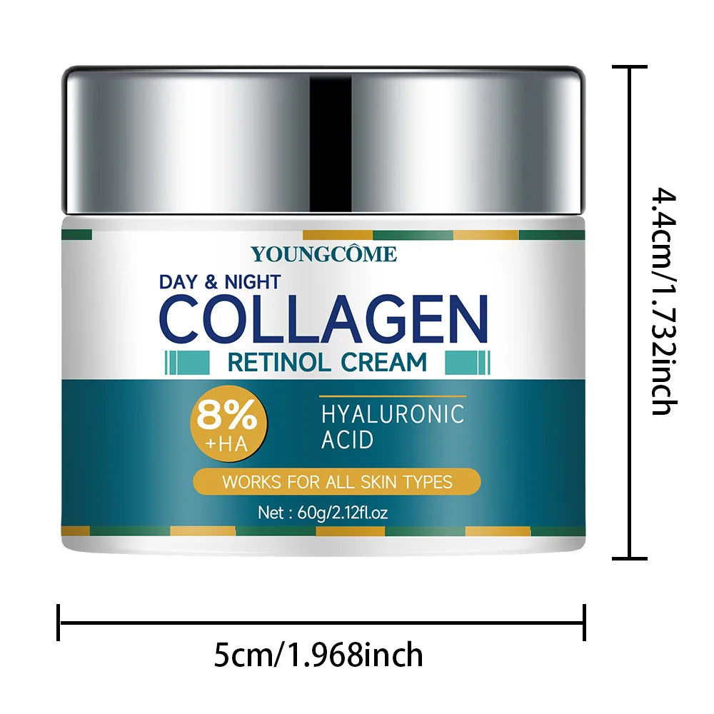 YOUNGCOMEN Collagen Cream for Deep Hydration &amp; Skin Elasticity 60G