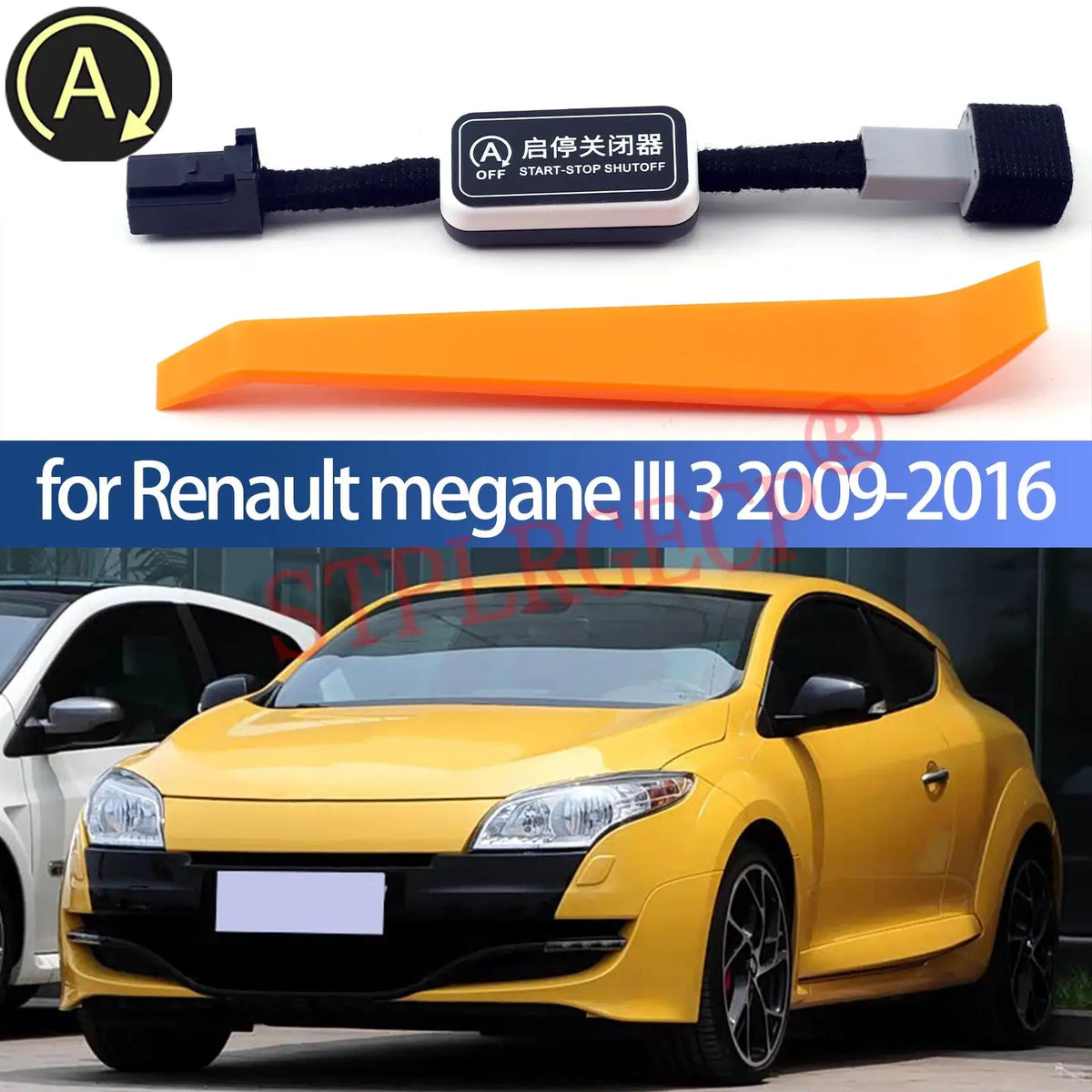 Automatic Stop Start Engine System Off Cable Plug and Play Eliminator for Renault Megane III 3 X95 X32 2009-2016 by InterCyprus Trading Ltd