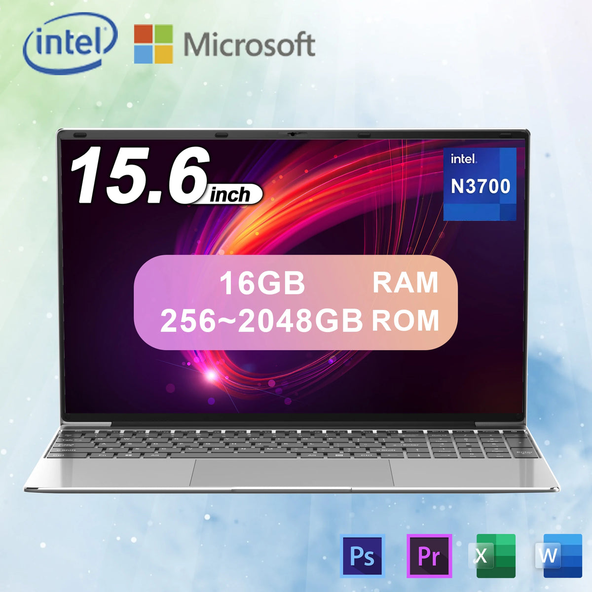 New 15.6 Inch Portable Laptop &ndash; High Performance with 16GB RAM and 2048GB Storage