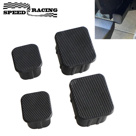 4Pcs Crash Bar End Caps Front Axle Plug Rubber Stopper Cover Protection For Ford Bronco 2021-2023 2/4 Door by InterCyprus Trading Ltd