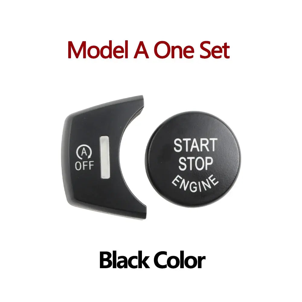 Black Silver Red Blue Car Engine Ignition Start Stop Switch Push Button For BMW X3 X4 F25 F26 61319291691 by InterCyprus Trading Ltd