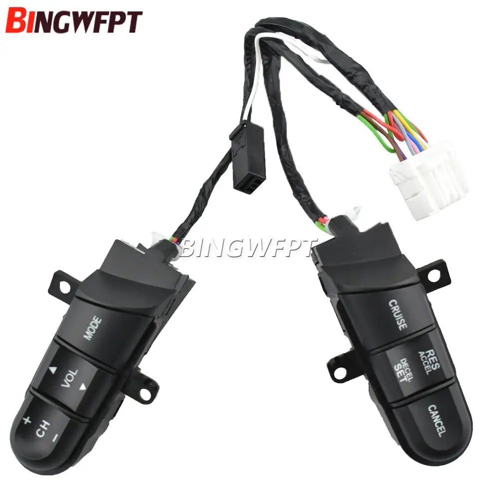 Red Backlight Steering Wheel Audio Control Switch Button 36770-SNA-A12 For Honda Jazz /Fit Civic 2006 2007 2008 2009 2010 2011 by InterCyprus Trading Ltd