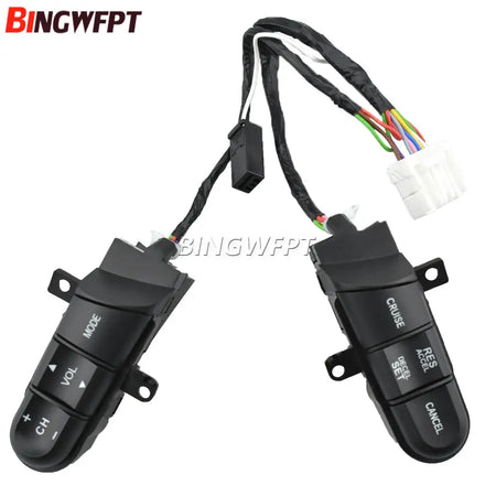 Red Backlight Steering Wheel Audio Control Switch Button 36770-SNA-A12 For Honda Jazz /Fit Civic 2006 2007 2008 2009 2010 2011 by InterCyprus Trading Ltd