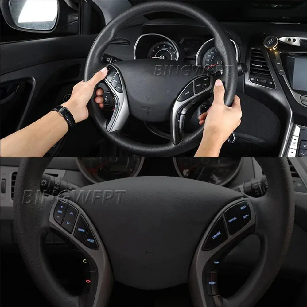NEW Bluetooth Phone Cruise Control Steering Wheel Switch 5Pins Wire For Hyundai Elantra MD 2010 2011 2012 2013 2014 2015 2016 by InterCyprus Trading Ltd