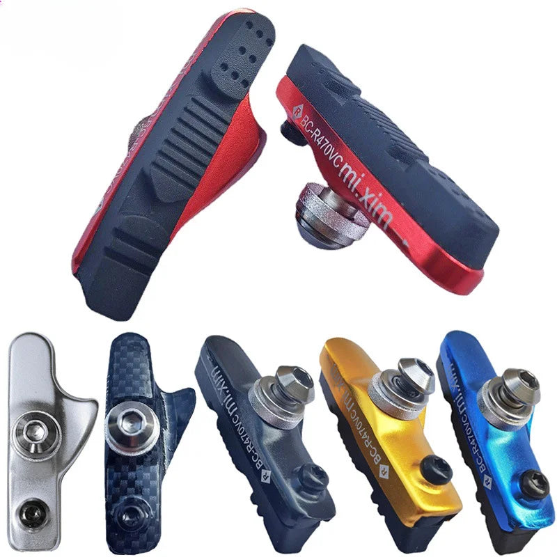 R470VC Road Bike Brake Pads &ndash; CNC Machined V-Brake Shoes