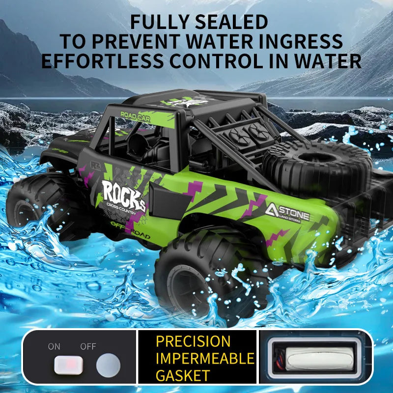 JJRC Q191 All-Terrain Amphibious RC Car - 4WD Off-Road Adventure