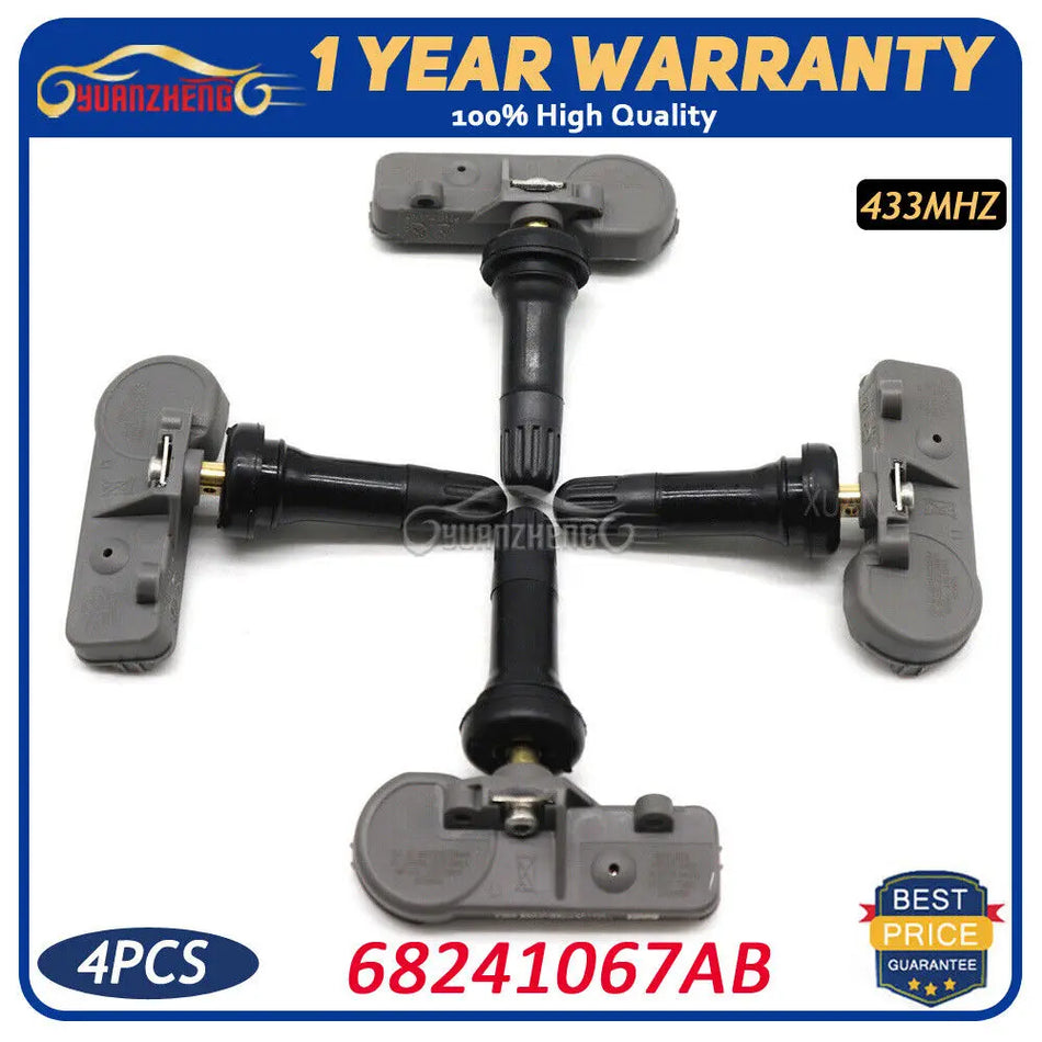 Chrysler 300 TPMS Jutiklis 68241067AB 433MHz Tiesioginis Pakeitimas