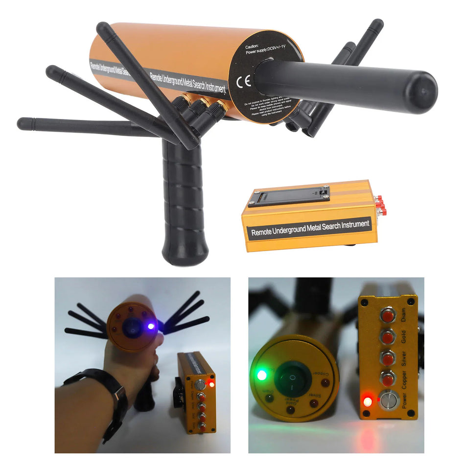 Ανιχνευτής Χρυσού AKS 30μ Βάθος 1200μ Εμβέλεια 6 Κεραίες