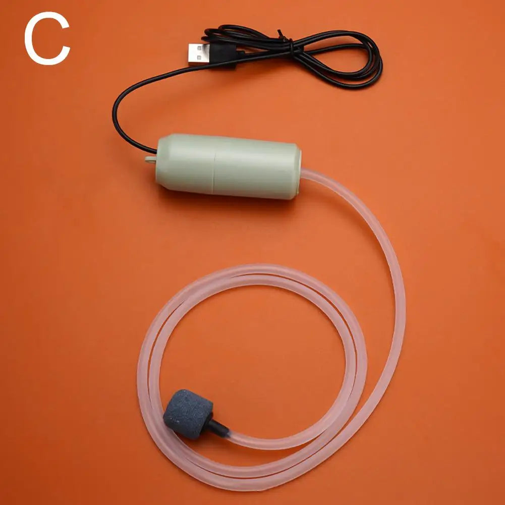 SB Rechargeable Oxygen Pump &ndash; USB Charging Quiet Operation Green / CN