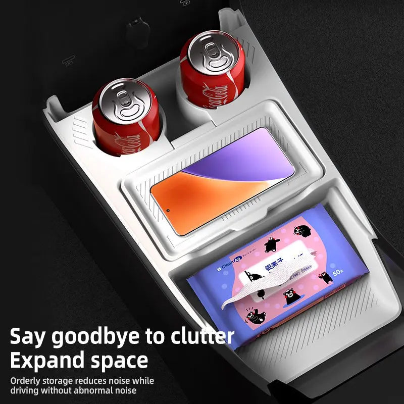Silicone Center Console Storage Tray For Geely Galaxy E5 EX5 EM-i