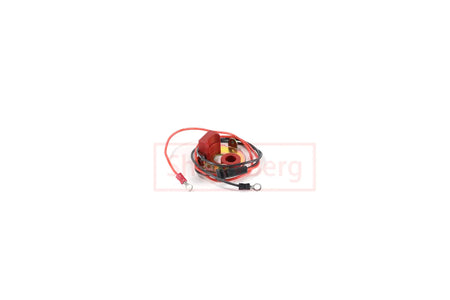 SherryBerg Distributor Electronic ignition kit for Fiat 500 1965 66 - 1976 2 Cylinder Electronic Ignition Set Viper Coil and HT by InterCyprus Trading Ltd
