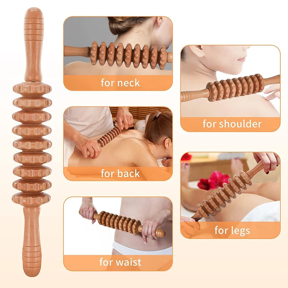 Wood Therapy Massage Kit &ndash; Effective Body Shaping Relief