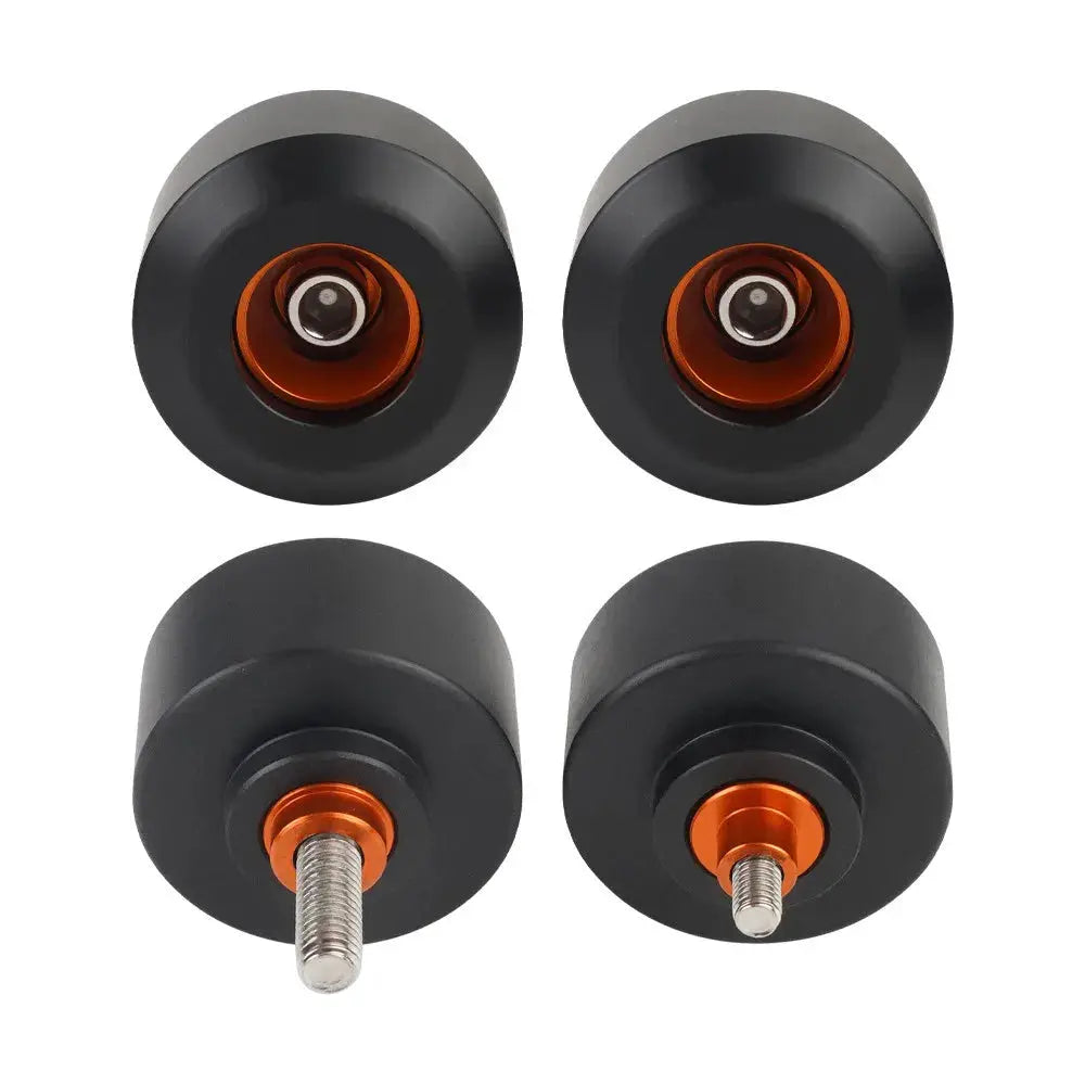 4Pcs Motorcycle Front&Rear Fork Wheels Frame Slider Crash Protector For KTM Duke RC 125 200 390 by InterCyprus Trading Ltd