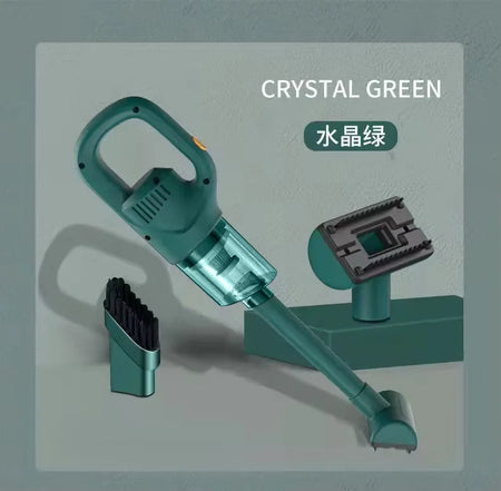 Strong Suction Wireless Handheld Vacuum &ndash; Compact Cordless Green