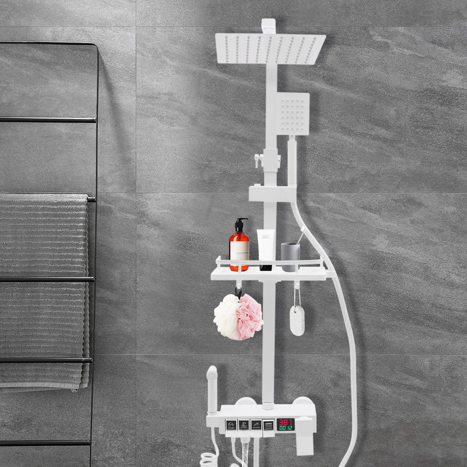4 Outlet Shower Set – LED Display And Handheld Sprayer