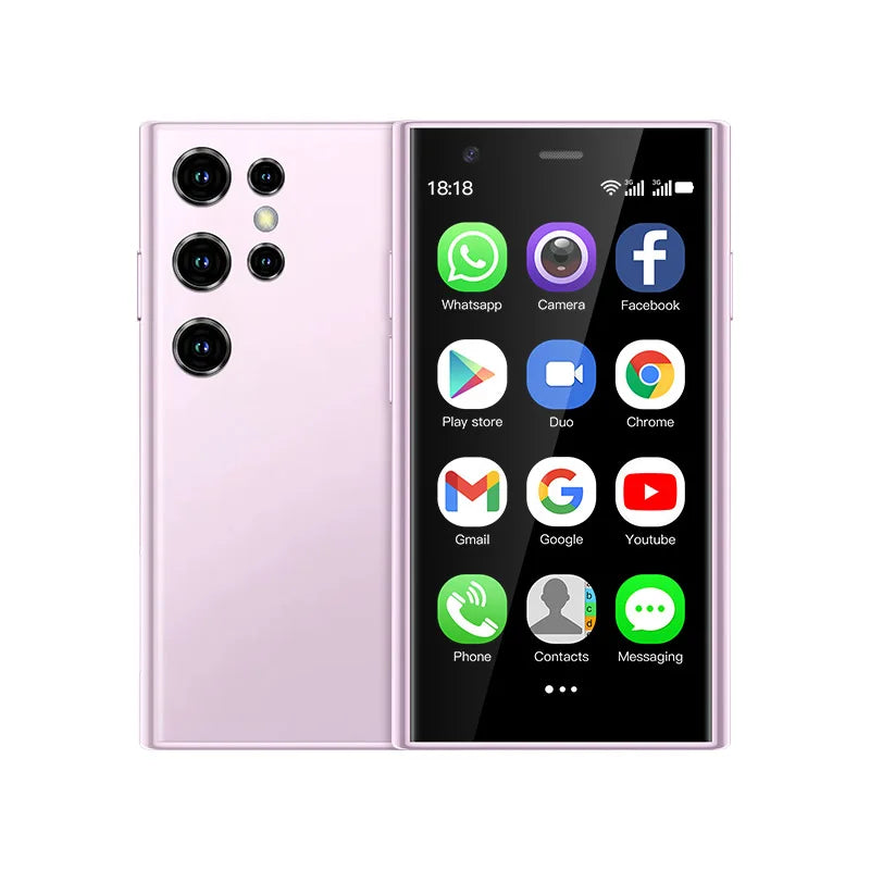 SOYES S23 PRO Mini &ndash; Ultra Compact Android 8.1 Dual Sim PURPLE / With 16G TF Card