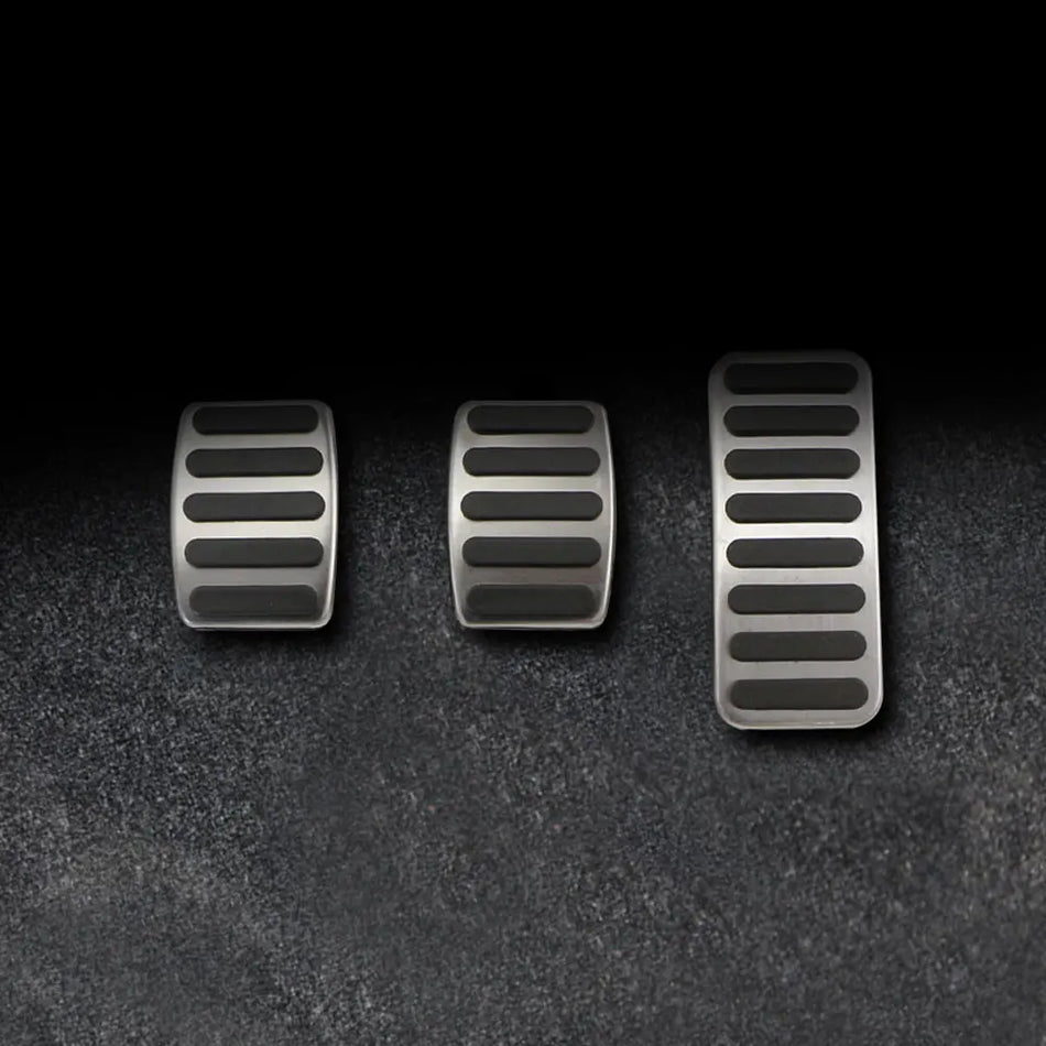 Pedal Covers for Suzuki SX4 Gas and Brake, Stainless Steel and Rubber, Non Slip Interior Upgrade