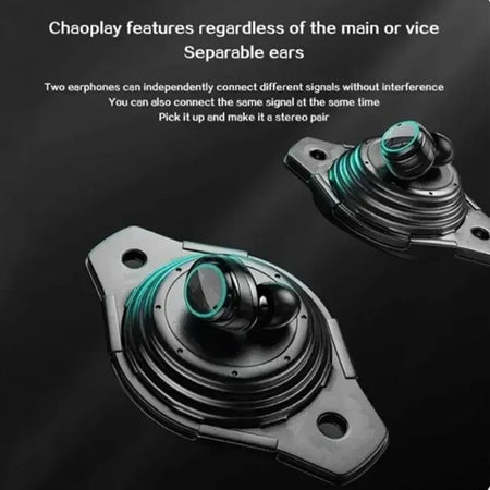 2024 TWS Wireless Bluetooth Earbuds with Touch Control &amp; Noise Reduction