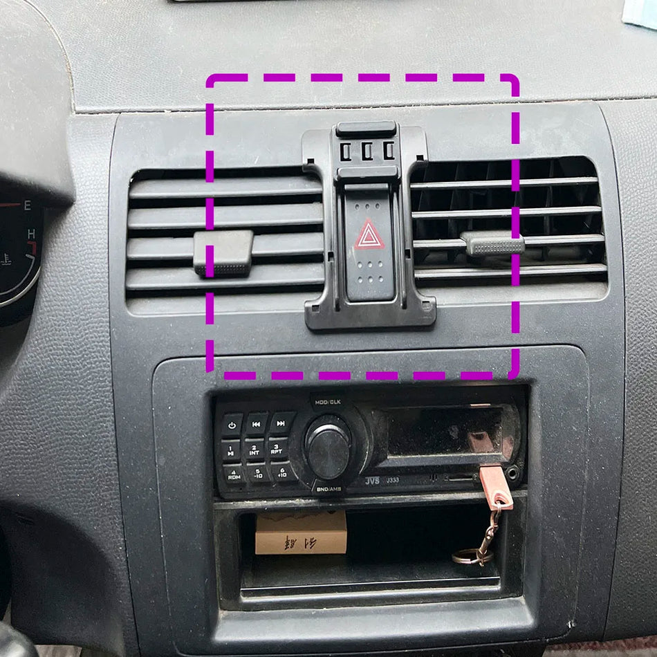Wireless Charging Phone Holder for Suzuki Swift 2005 2006 2007 2008 2009