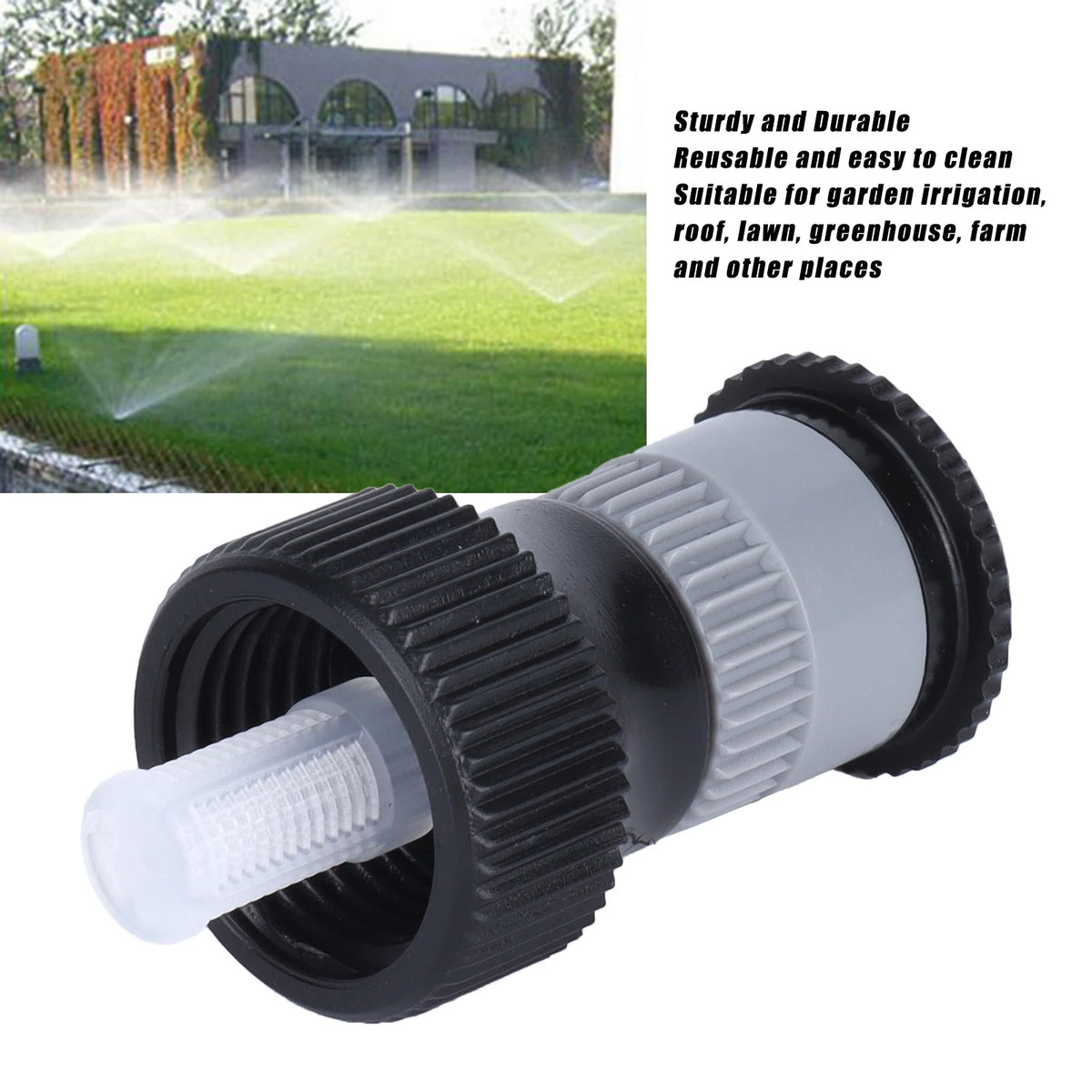 Adjustable Watering Sprinkler G1/2 &ndash; 360 Rotating Nozzle