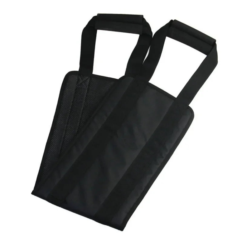 Patient Lift Sling &ndash; No Slip Design for Safe Transfer black