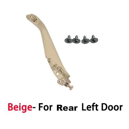 Beige And Black Inner Door Handle Cover Trim For BMW 5 Series G30 G31 M5 F90 by InterCyprus Trading Ltd