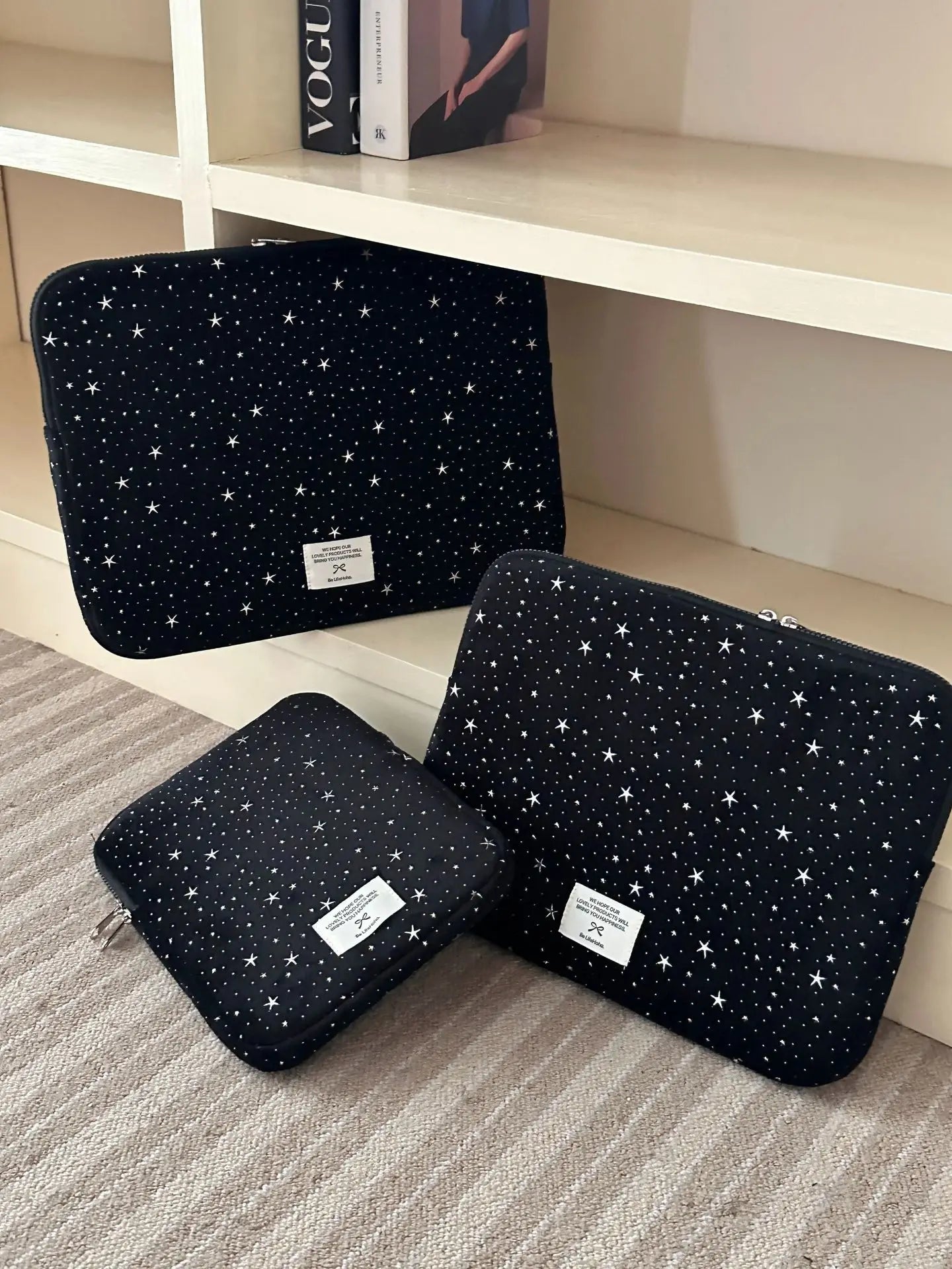 Cute Stars Laptop Sleeve for MacBook &amp; More