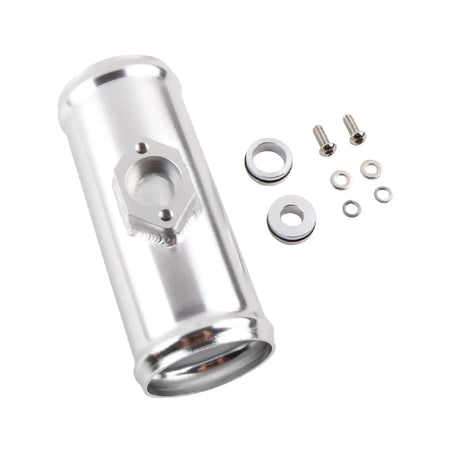 PIKBUK 2.5' 63mm Aluminum Flange Pipe with Adapter Fits For Jetta Golf Beetle A4 MK4 1.8T Map Sensor Flange by InterCyprus Trading Ltd
