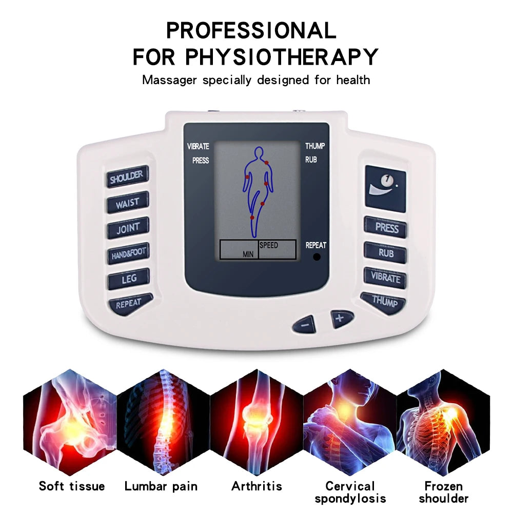 EMS Tens Massage Unit - Full Body Electrical Muscle Therapy