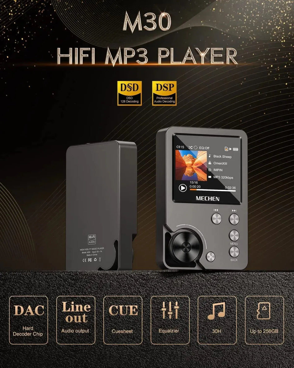 MECHEN M30 HiFi MP3 Player