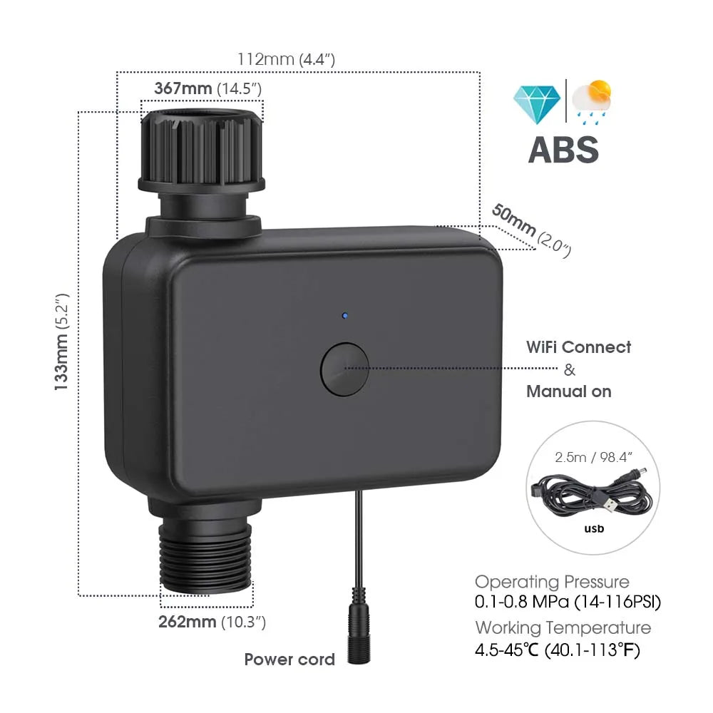 N370 Dual-Band WiFi Timer &ndash; Smart App and Voice Control