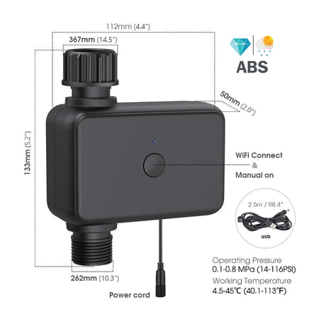 N370 Dual-Band WiFi Timer &ndash; Smart App and Voice Control