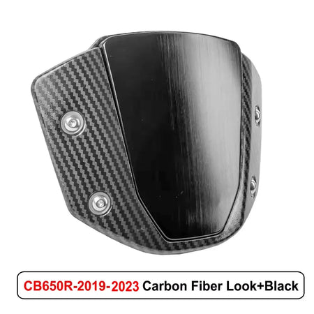 For Honda CB650R CB 650 R 2019-2023 CB 650R 2024-2025 Motorcycle Windshield Sport Windshield Wind Deflector Visor Screen Bracket by InterCyprus Trading Ltd