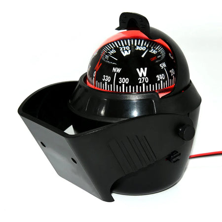 Waterproof IP67 Sea Pivoting Marine Compass &ndash; LED Light
