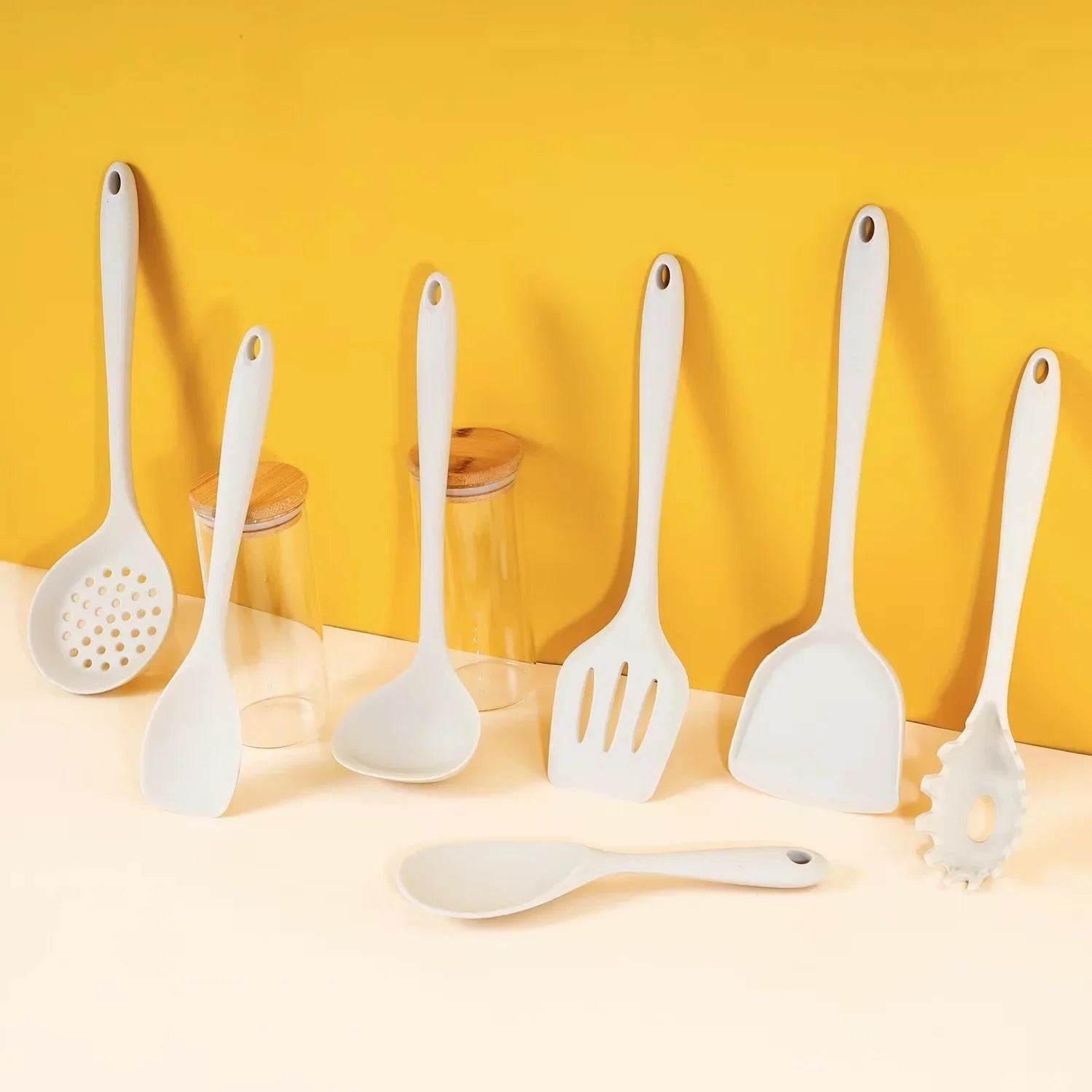 7Pcs Silicone Kitchenware Set &ndash; Heat-Resistant and Eco-Friendly
