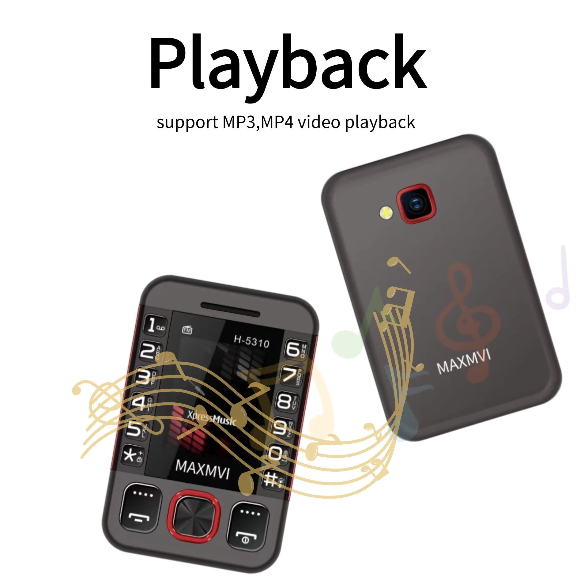 Pocket Phone For Kids 2G Dual Sim &ndash; Ultra Thin Palm Size