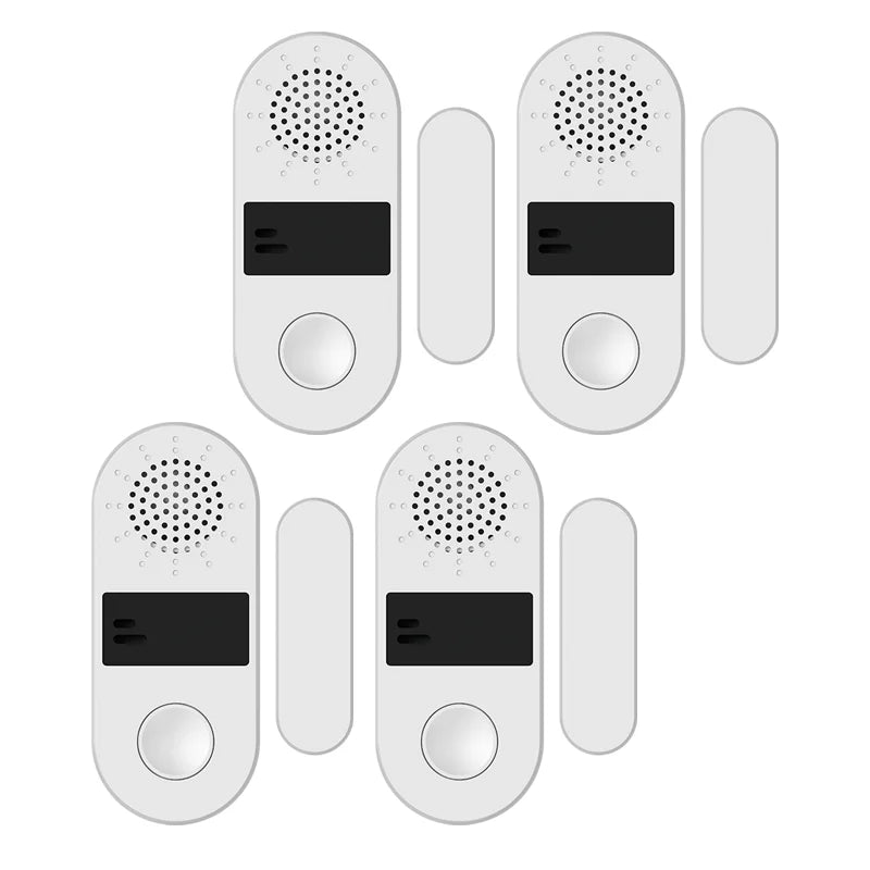 Door Window Alarm &ndash; 130dB Ultra Loud Sound And Light Wifi 4pc