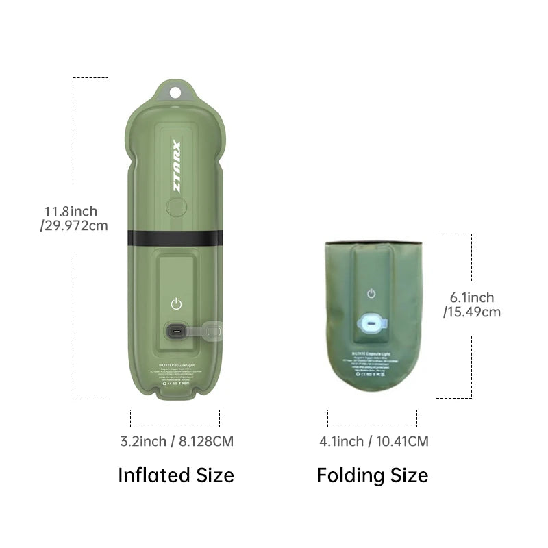 CrownQu B30 &ndash; Versatile 2-in-1 LED Lamp