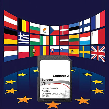 16GB Navigation Maps Card Connect2 V6 &ndash; Changeable SD CHINA