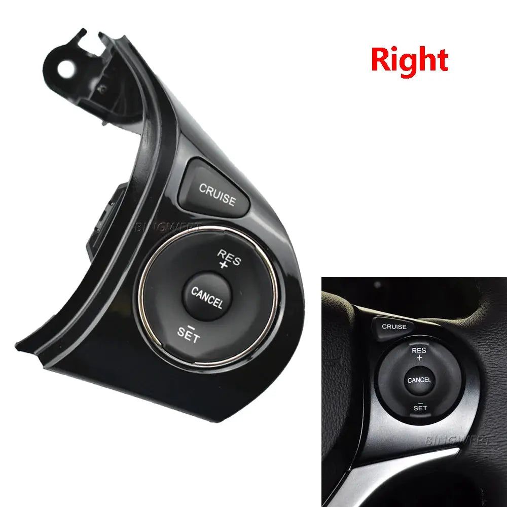 High Quality Left/Right Steering Wheel Switch Cruise Control Button 35880-TR6-A01 For Honda Jade Civic 2012 2013 2014 2015 by InterCyprus Trading Ltd