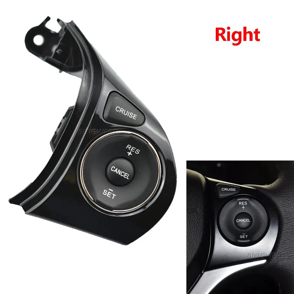 High Quality Left/Right Steering Wheel Switch Cruise Control Button 35880-TR6-A01 For Honda Jade Civic 2012 2013 2014 2015 by InterCyprus Trading Ltd