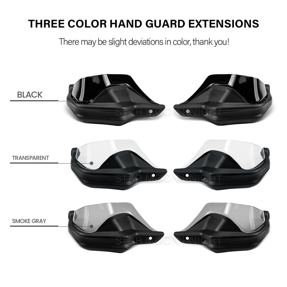 Star Moon Knight Handguard Extensions for Cyclone RT1 RT2 RT3 RT150, Motorcycle Hand Guards Protector