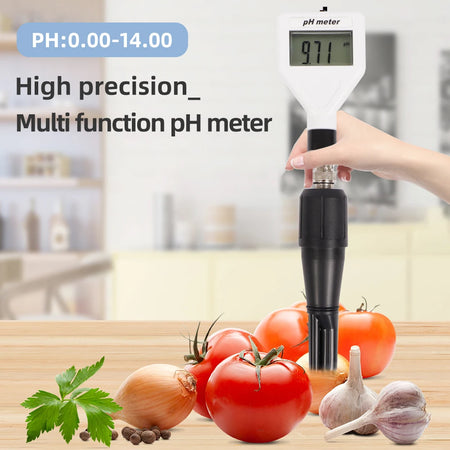 PH-98211 PH Tester Digital Acidity Meter &ndash; Backlit Display